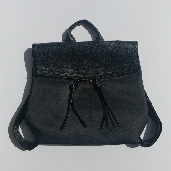 Botkier Handbags - Botkier NY Mini Trigger Faux Leather Backpack Bag